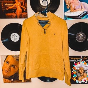 Tommy Hilfiger Yellow Zip Up